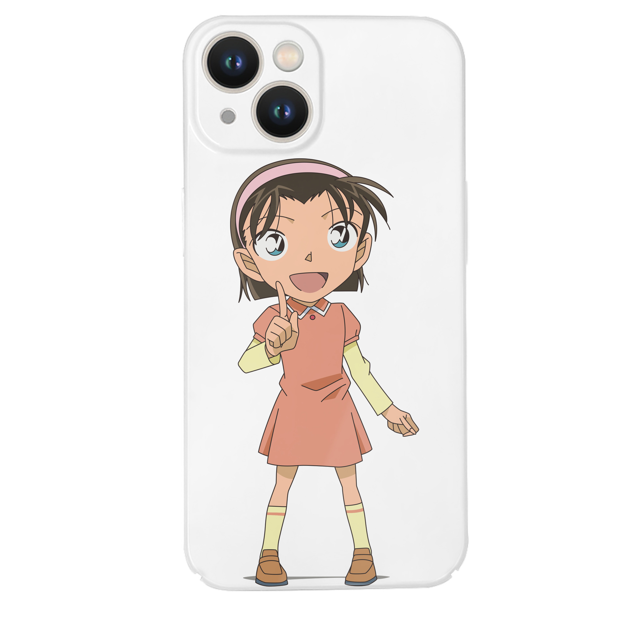 （画像用） 名探偵コナン 吉田 歩美 よしだ あゆみ Detective Conan my Yeager 【iPhone 14シリーズ対応】ハードケース